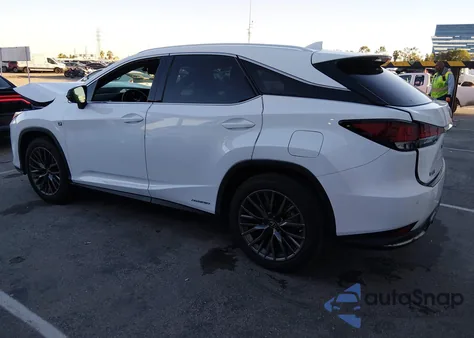 2021 Lexus Rx 450H F Sport Handling from USA, damaged, VIN 2T2YGMDA6MC057920